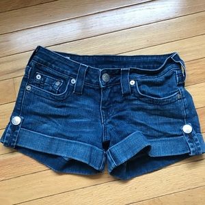 True Religion Jean Shorts
